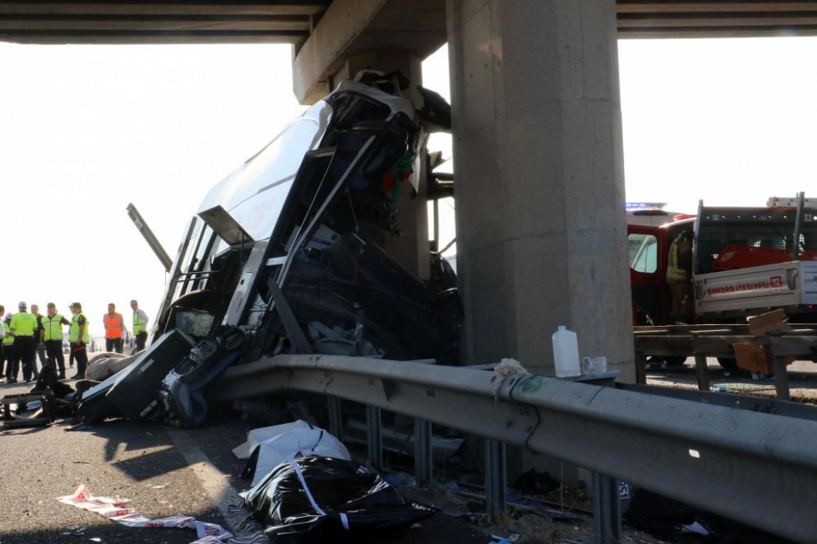 Katliam Gibi Kazanın Olay Yerinden Görüntüler