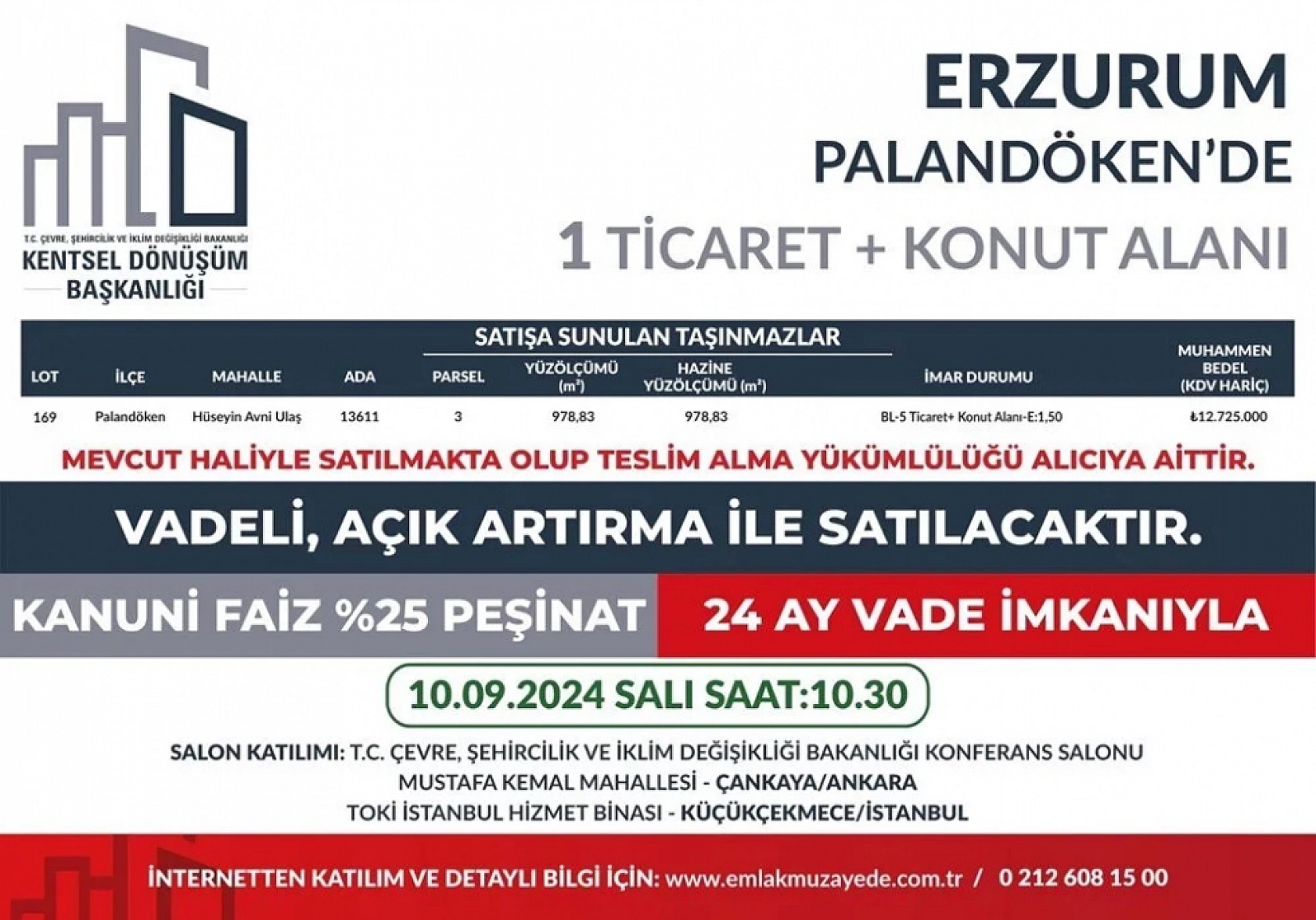 Listede Elazığ da var... 53 ilde 747 arsa uygun fiyatlarla satışa çıkıyor