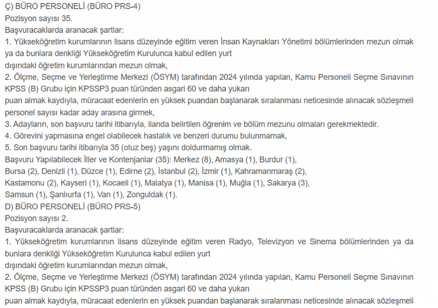 Kültür ve Turizm Bakanlığı Elazığ'da personel alımı yapacak! İşte şartlar ve detaylar…
