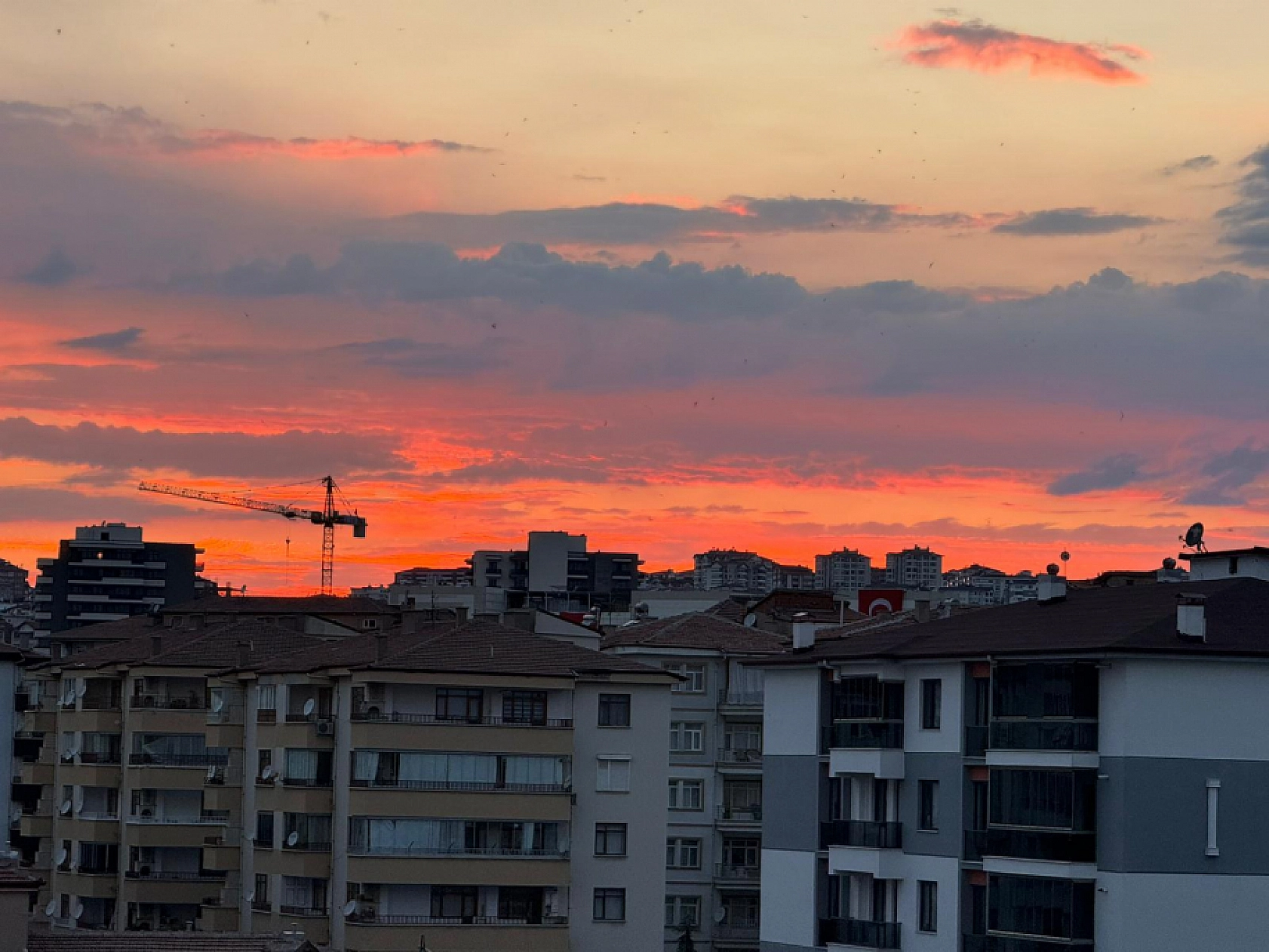 Elazığ'da Muhteşem Gün Batımı!