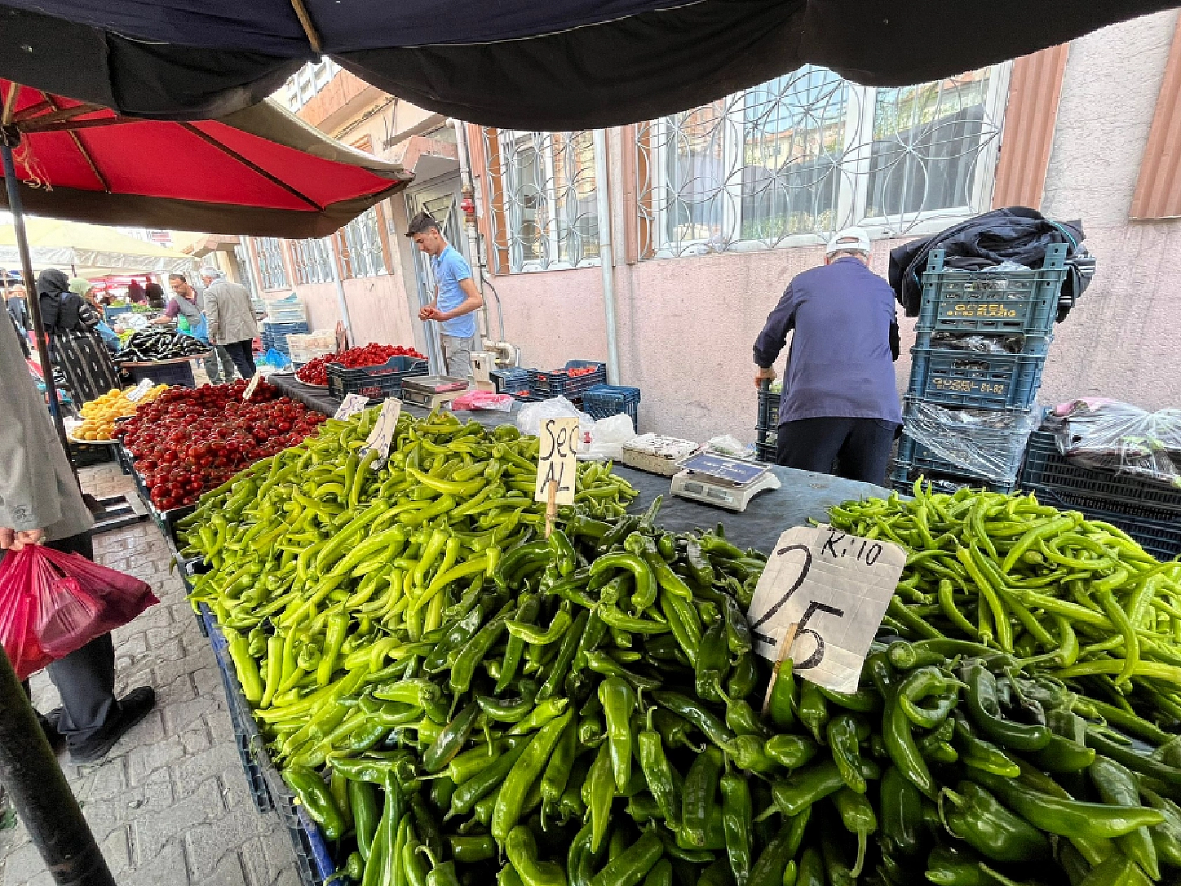 Elazığ Semt Pazarında Bu Haftanın Fiyatları