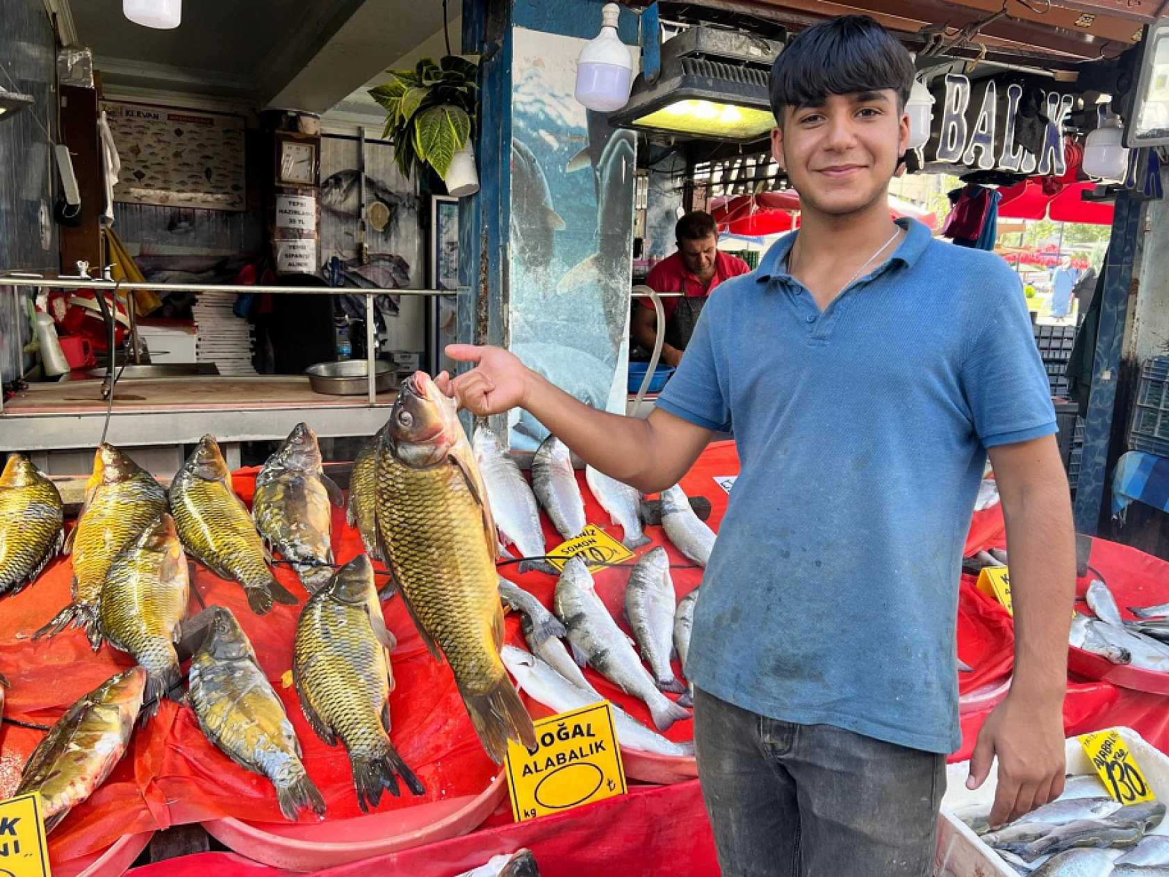 Elazığ'da Balığın Tadı Tuzu Yok