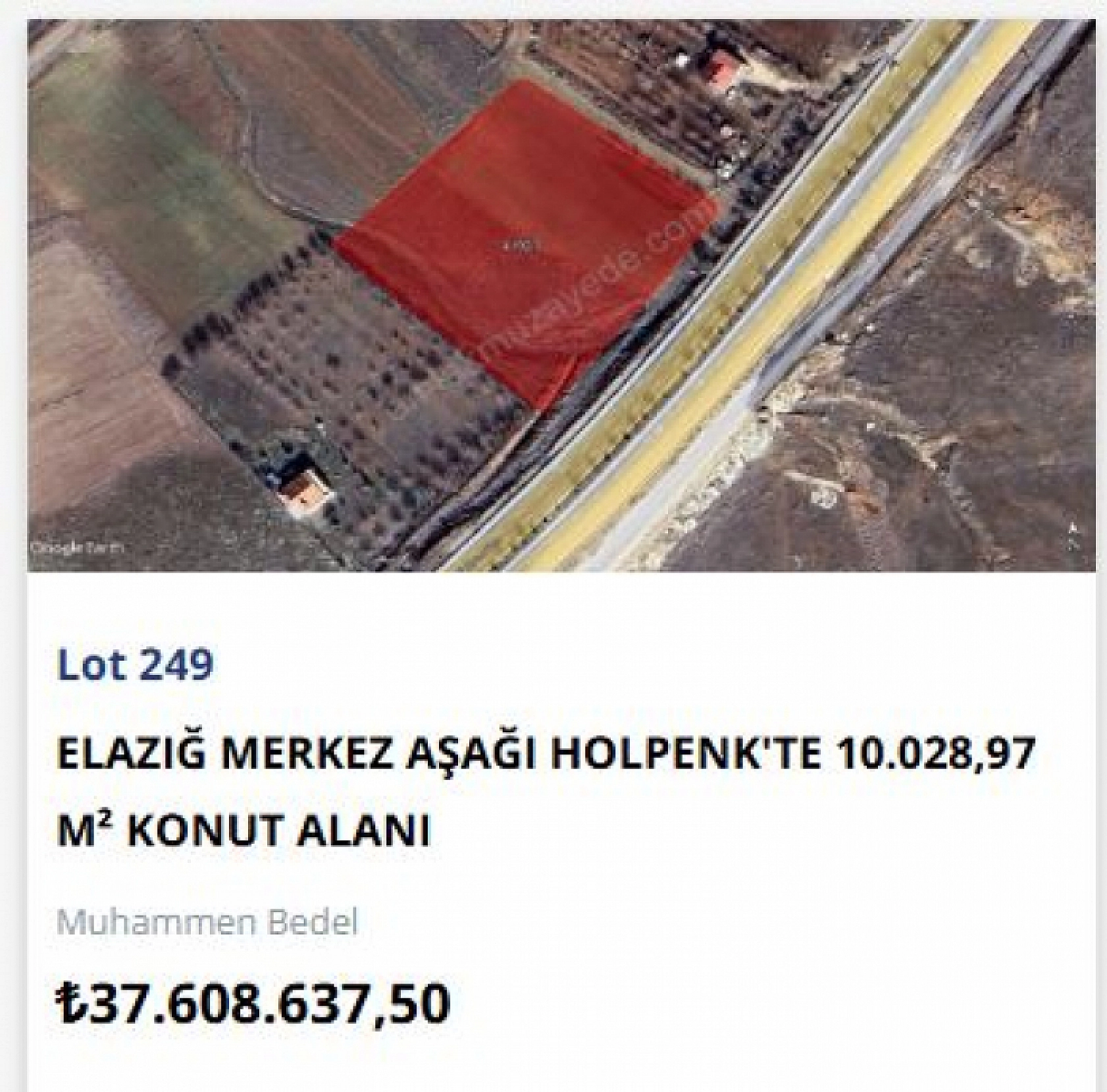 TOKİ Elazığ'da 36 Arsayı Daha Satışa Çıkardı: 1 Milyonu Olan Arsa Sahibi Olabilir