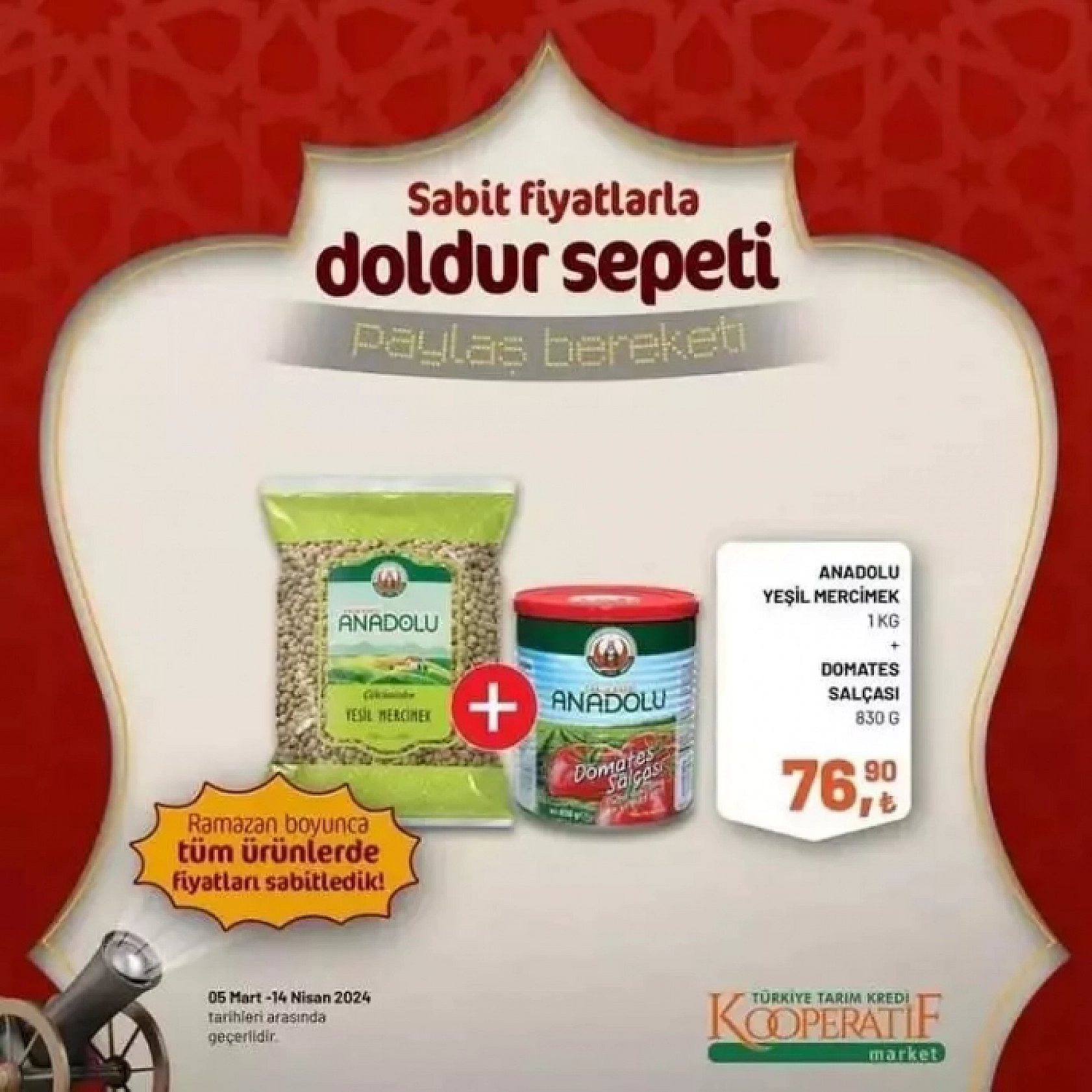 Tarım Kredi Marketlerden Elazığlı Vatandaşlara Ramazan Ayı Müjdesi!