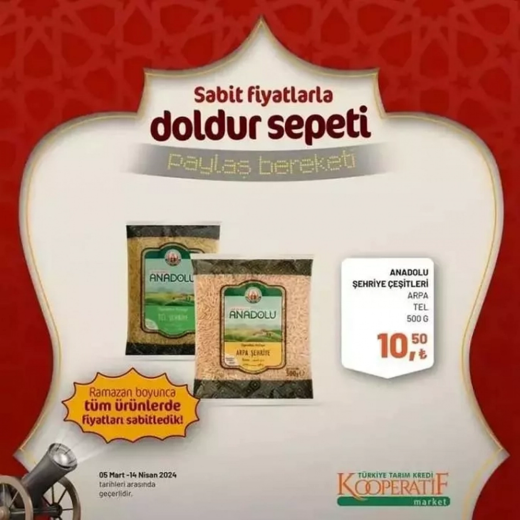 Tarım Kredi Marketlerden Elazığlı Vatandaşlara Ramazan Ayı Müjdesi!