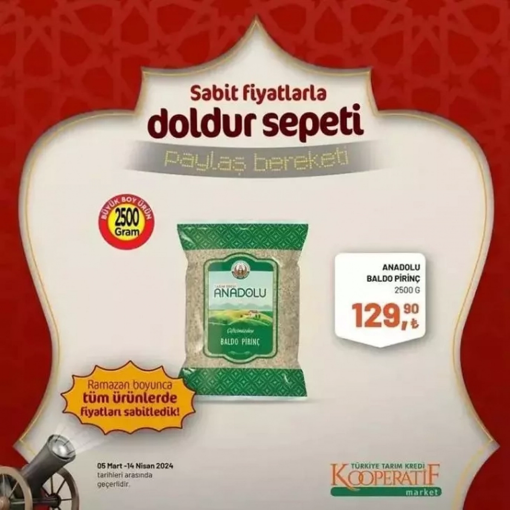 Tarım Kredi Marketlerden Elazığlı Vatandaşlara Ramazan Ayı Müjdesi!