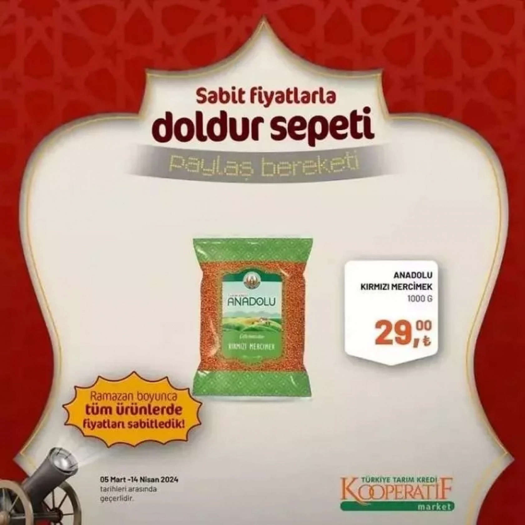 Tarım Kredi Marketlerden Elazığlı Vatandaşlara Ramazan Ayı Müjdesi!