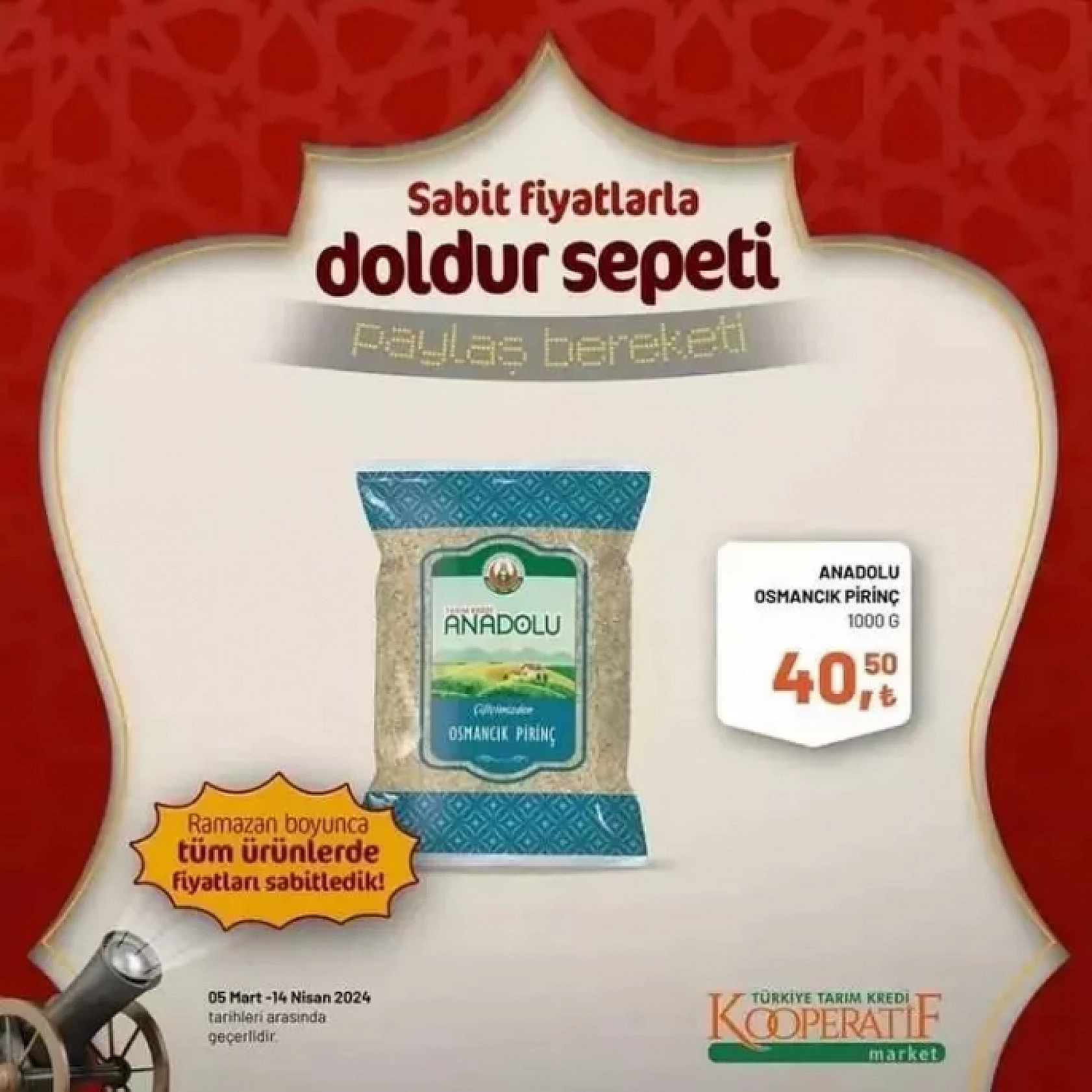 Tarım Kredi Marketlerden Elazığlı Vatandaşlara Ramazan Ayı Müjdesi!