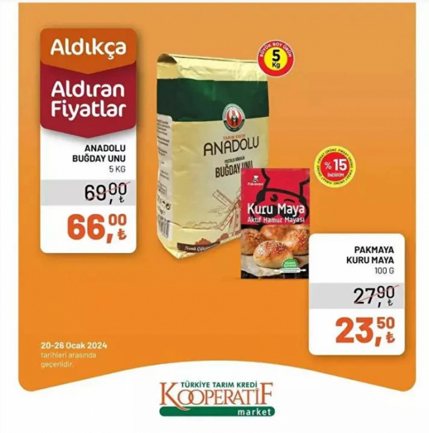 Elazığ'da Dev İndirim! Tarım Kredi Market'ten Yeni İndirim  Marketlerde Kuyruklar Oluşacak, Bu Fiyatlar Kaçmaz...