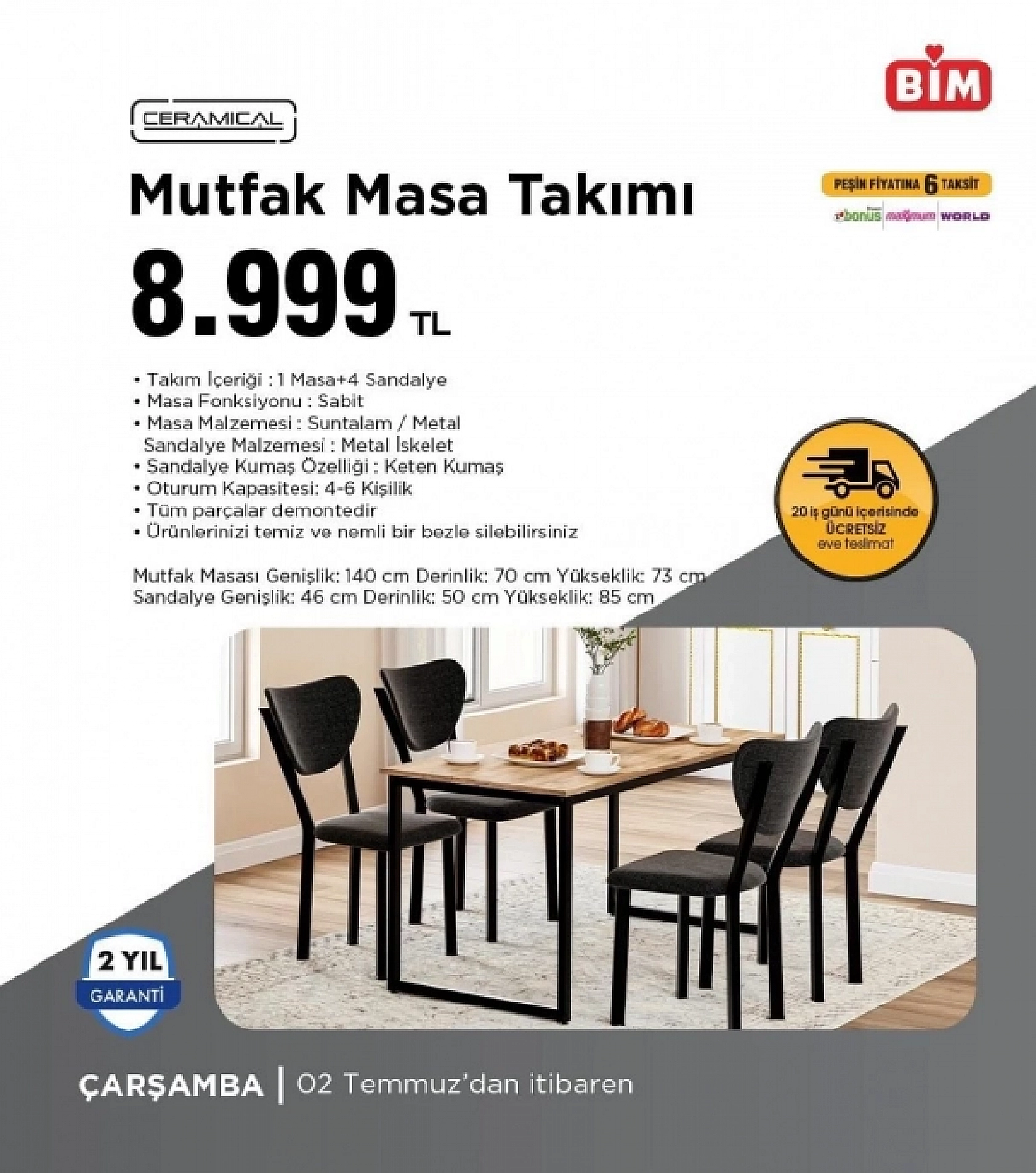 Elazığ'da bu fiyatlara inanamayacaksınız! BİM marketlerinin Temmuz kataloğunda yok yok!