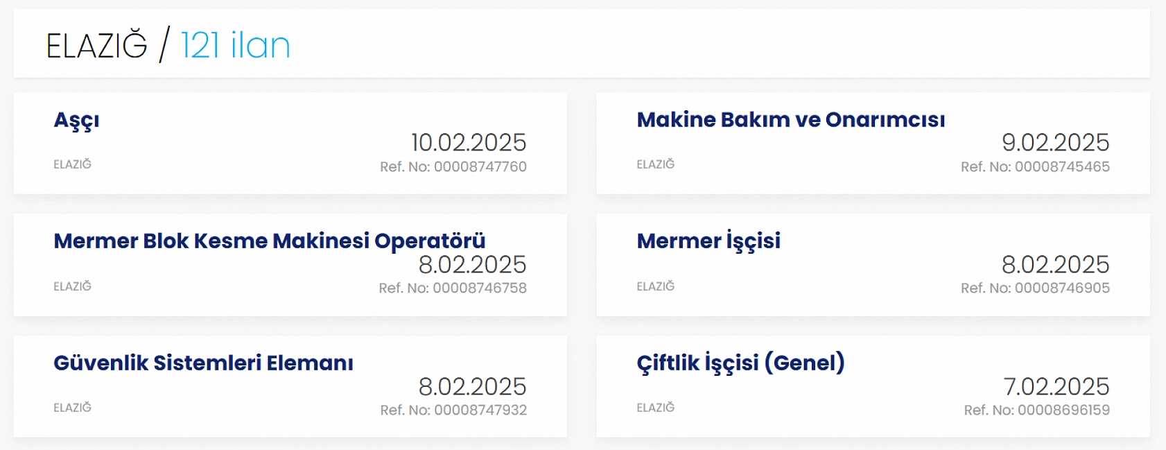 Ekmek kapısı açılıyor: İŞKUR Elazığ'da 121 personel alımı yapacak