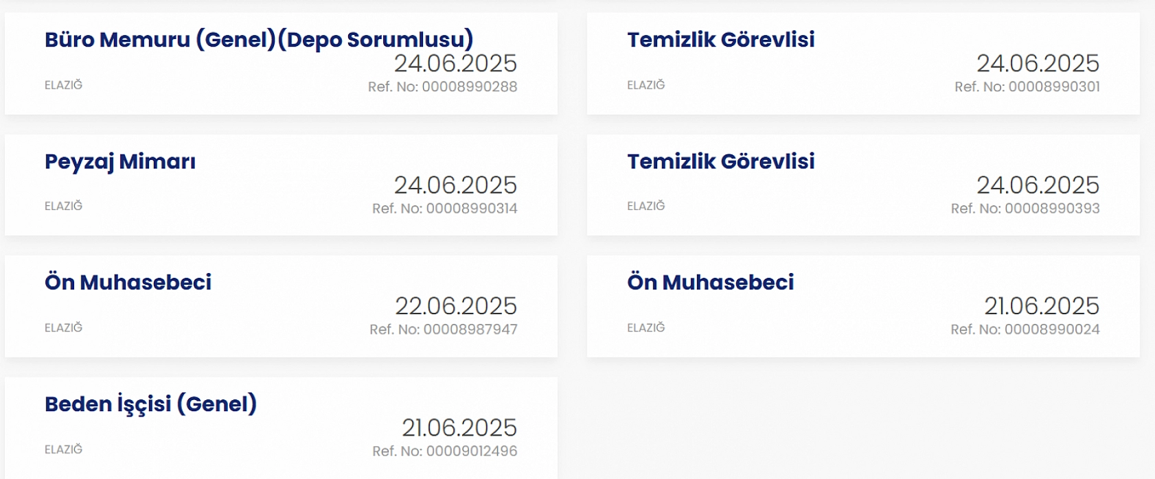 Elazığ'da İŞKUR'dan 183 yeni iş ilanı! Onlarca farklı meslek dalında personel aranıyor