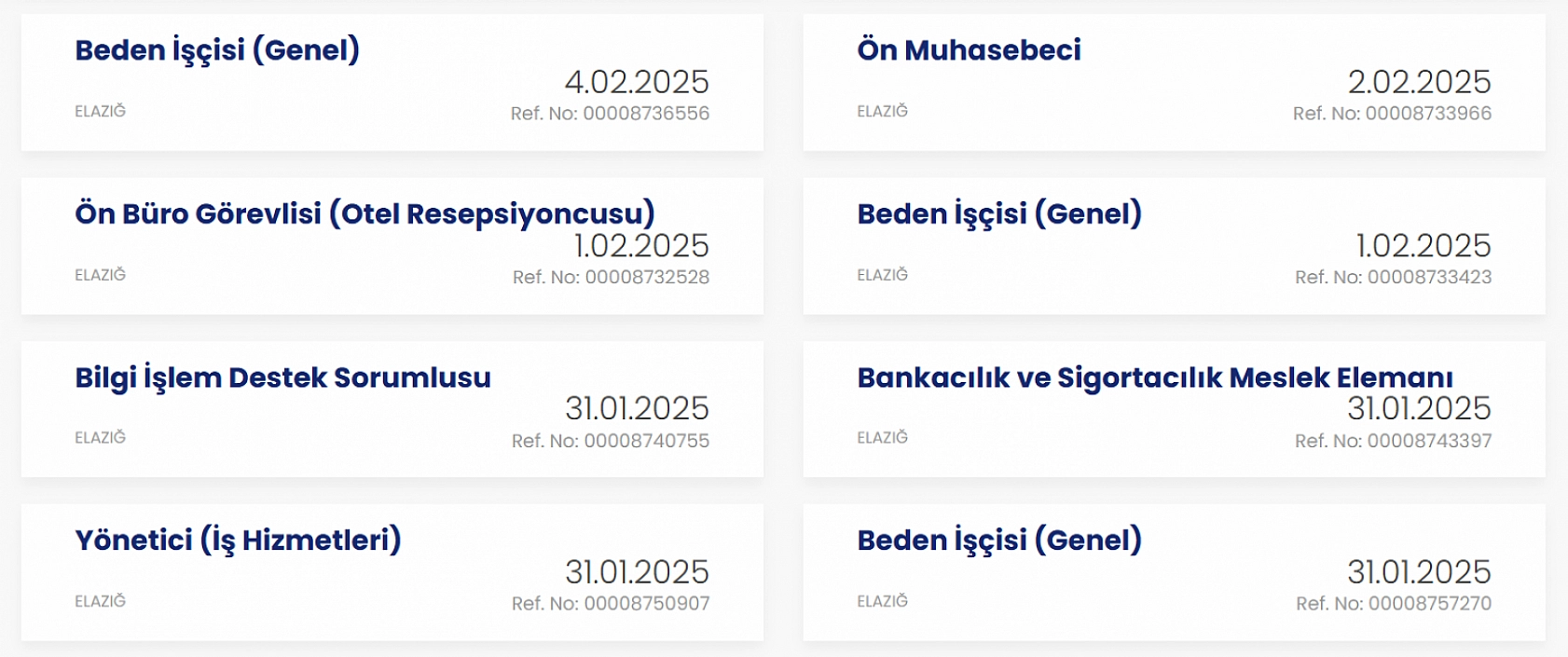 Ekmek kapısı açılıyor: İŞKUR Elazığ'da 121 personel alımı yapacak