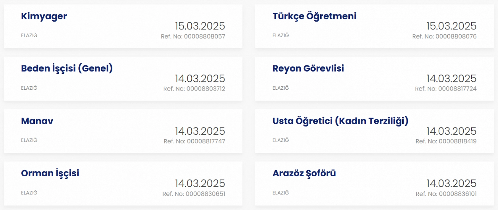 Elazığ'da iş arayanlar bu habere dikkat! İŞKUR Elazığ'da 133 personel istihdam edecek