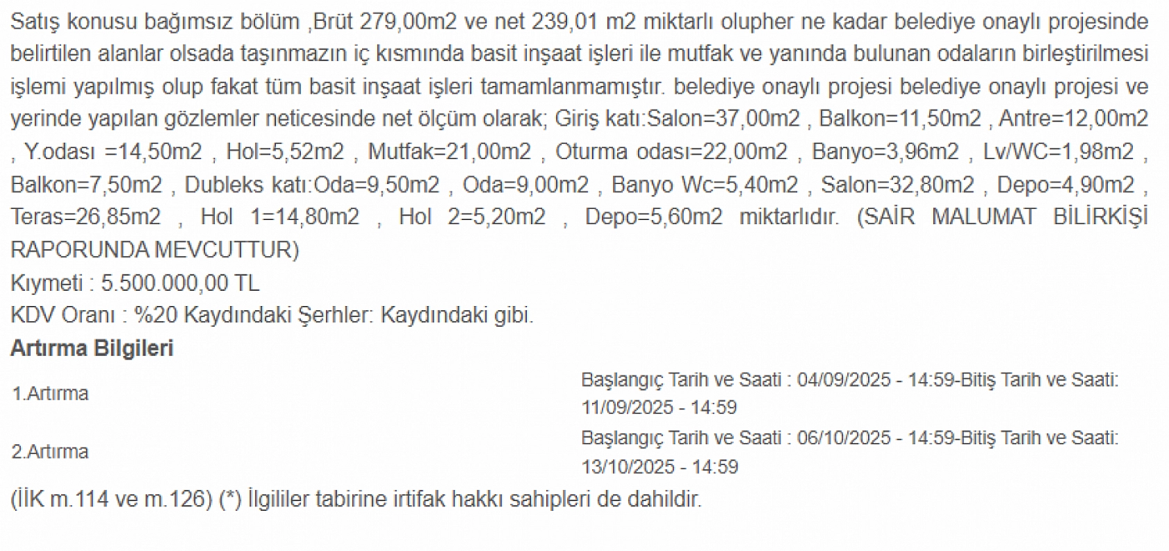 Elazığ'da 240 metrekarelik ev ihaleye çıkıyor! Elazığ'da bu fiyata ev var mı? Görenler şaşırıyor