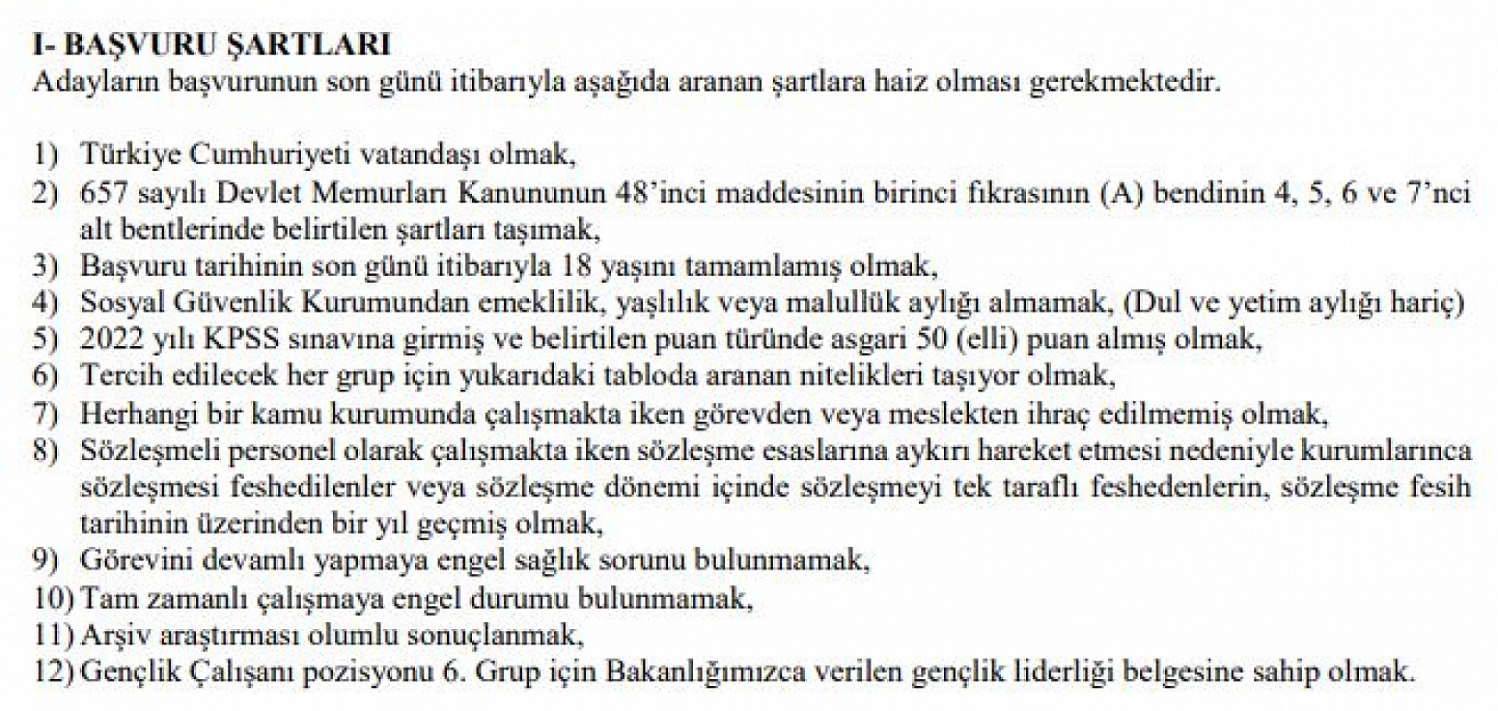 Aralarında Elazığ da var, o kurum personel alıyor 50 puanı olan memur olacak