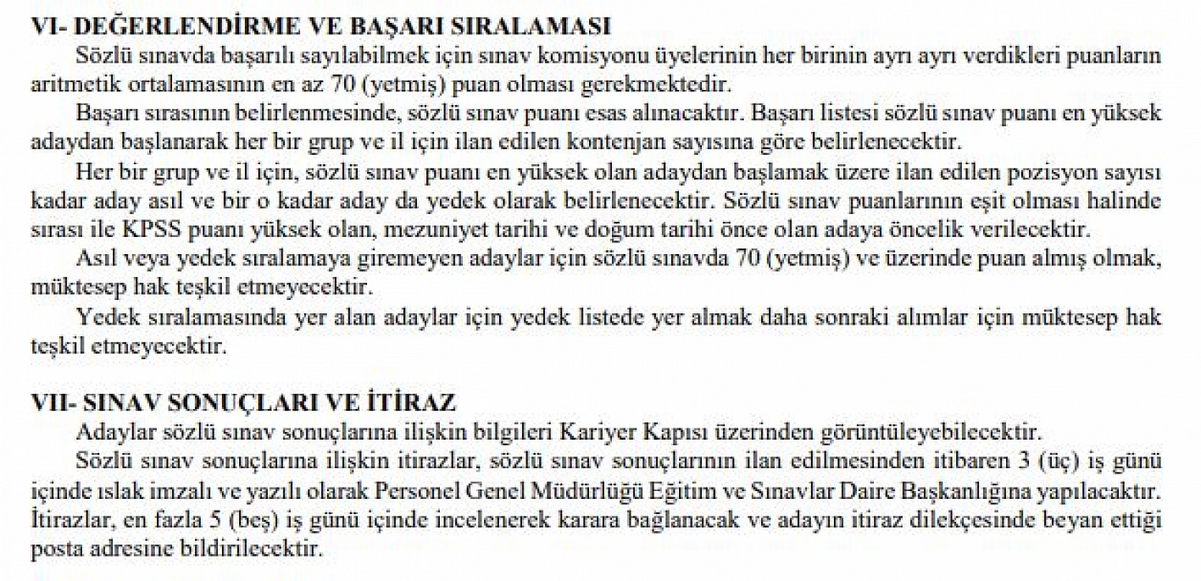 Aralarında Elazığ da var, o kurum personel alıyor 50 puanı olan memur olacak