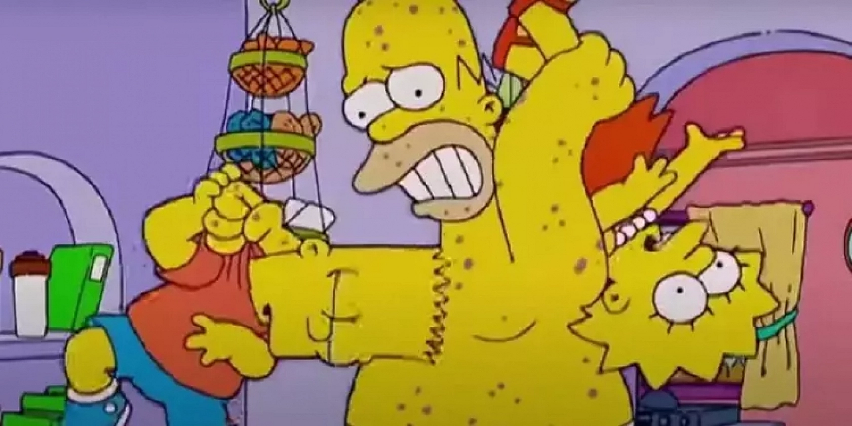 Simpsonlar Maymun Çiçeği Virüsünü de Bildi!