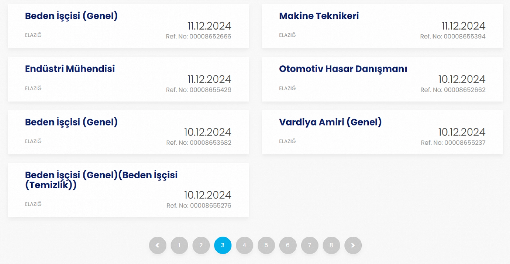 Elazığ'da iş arayanlar bu haber sizin için! 136 kişilik kadro…