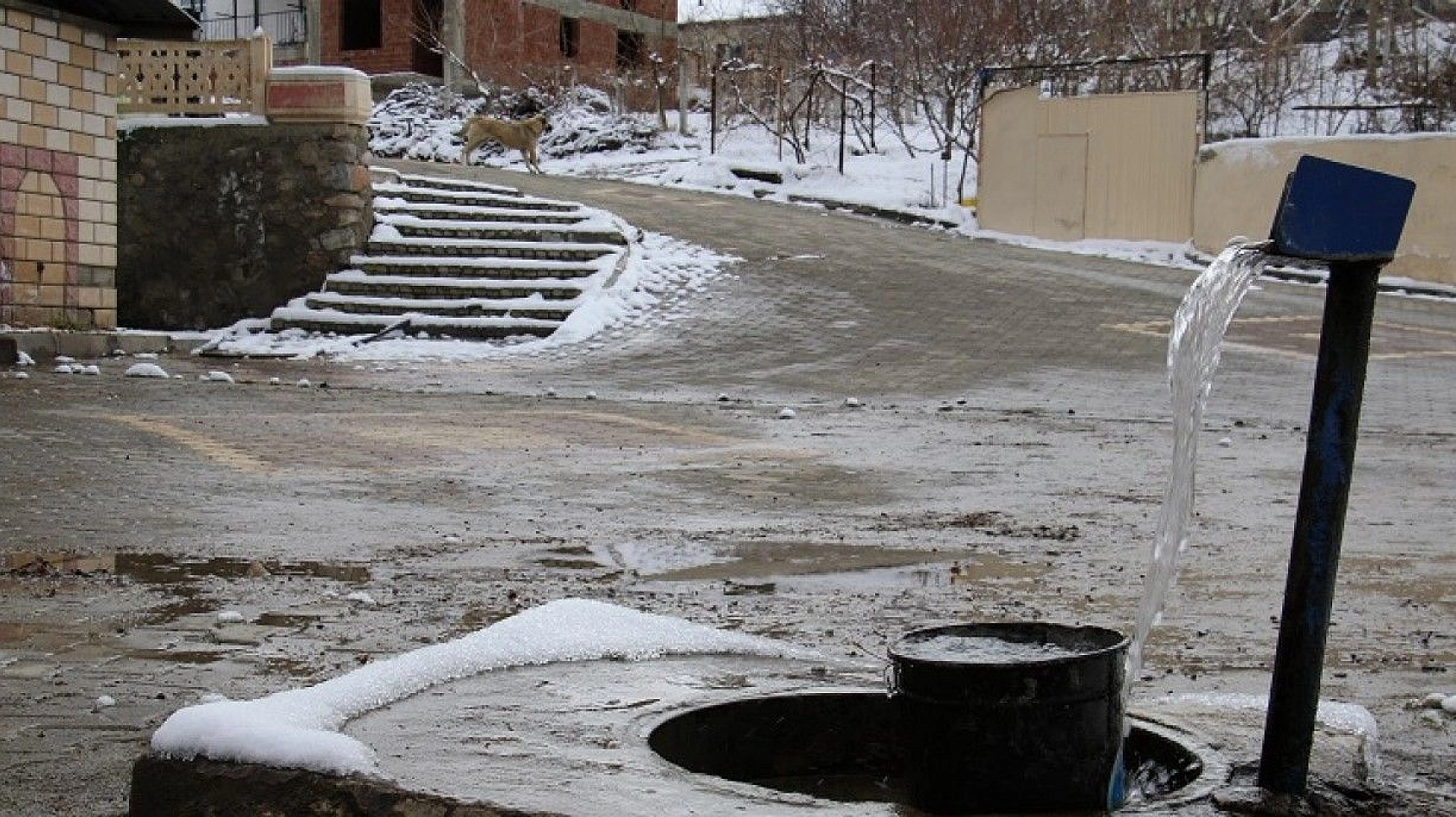 Eşsiz fotoğraflarla Aşağı İçme Köyü