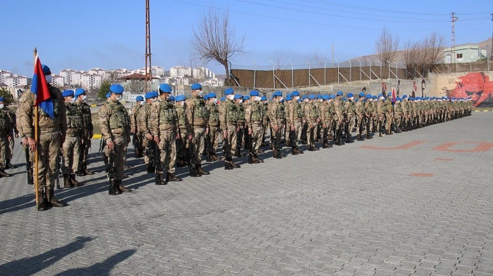 JÖH timleri Elazığ'dan Suriyeye uğurlandı