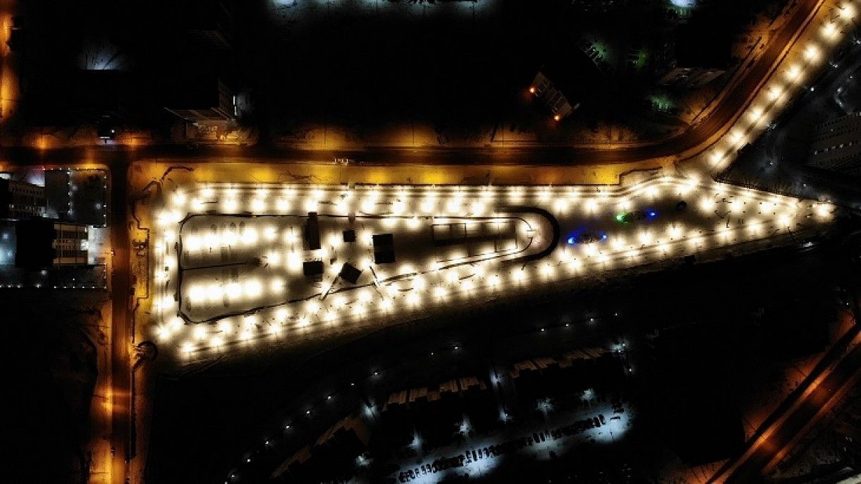 Elazığ'da kar kartpostallık görüntüler oluşturdu