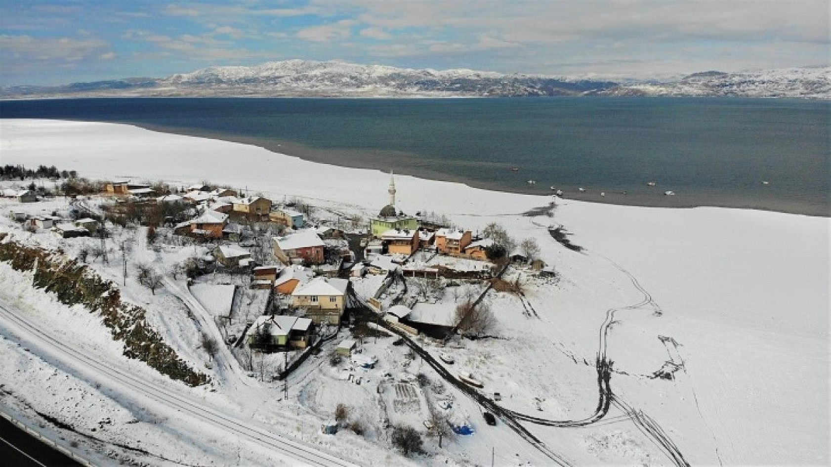 Eşsiz fotoğraflarla Aşağı İçme Köyü