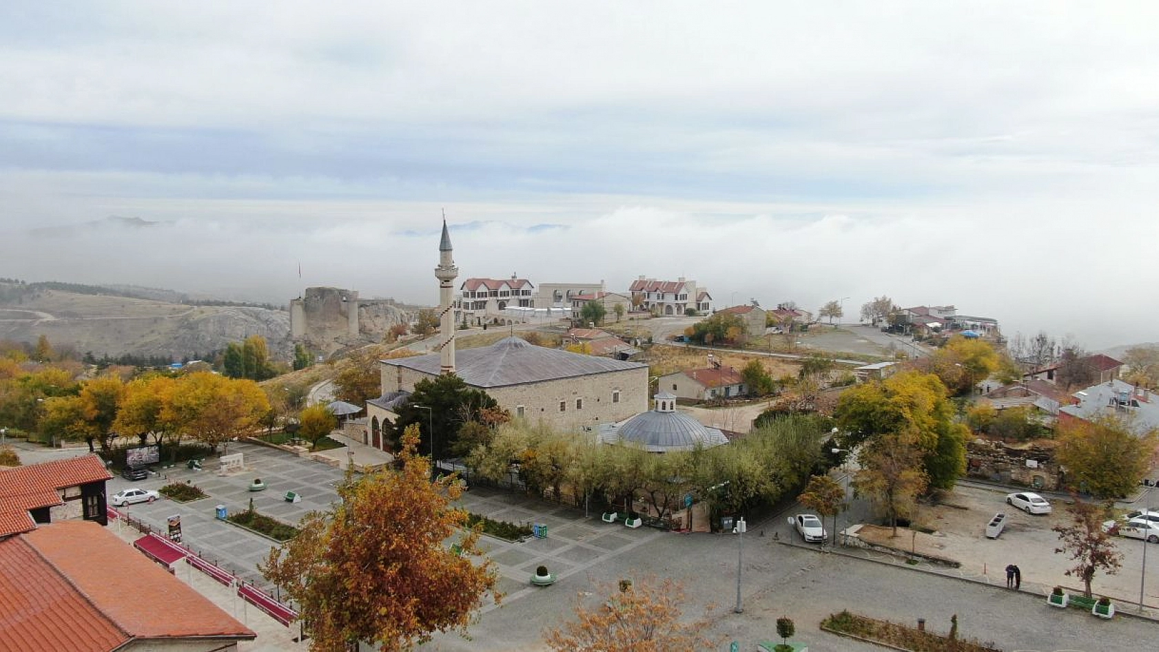 Elazığ sis denizinde kayboldu, ortaya kartpostallık görüntüler çıktı