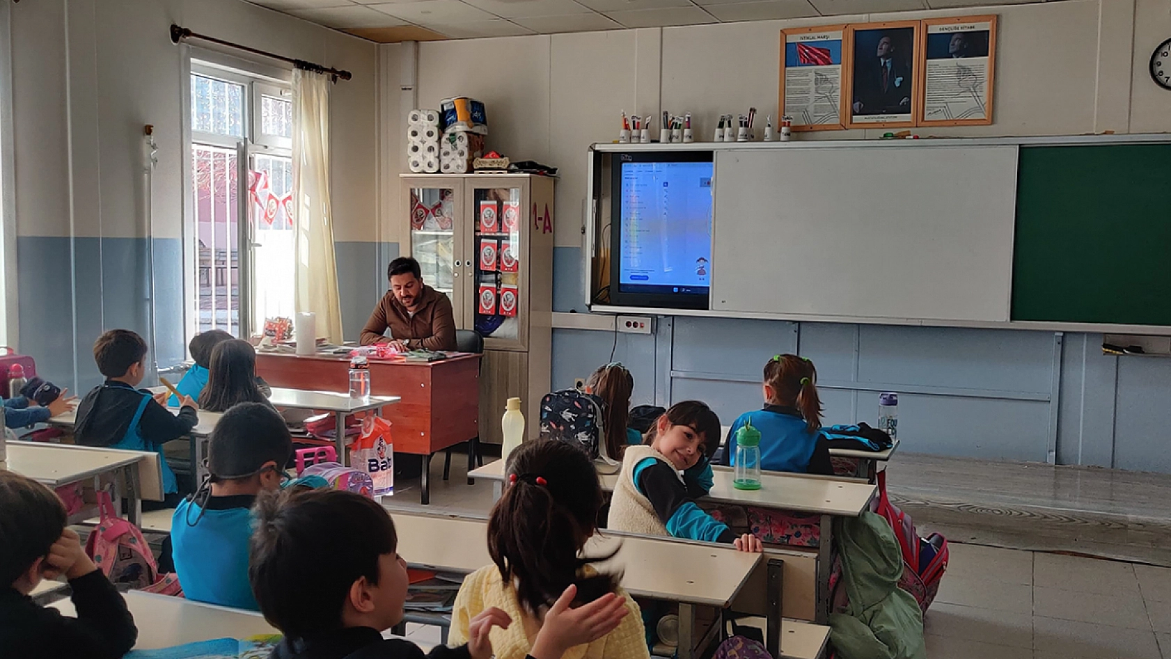 Elazığ'da Şehit Bayram Nurgül Aladağ İlkokulu'nda Örnek Proje