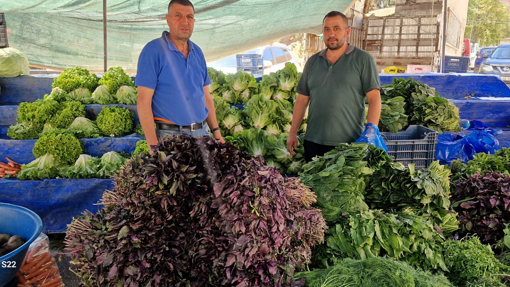 Elazığ'da pazarcılar: 'Yeşillikte verim yüksek, fiyatlar uygun'