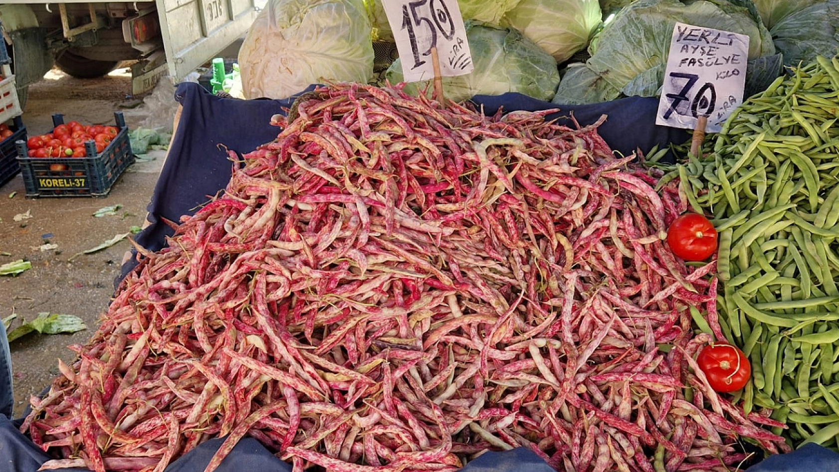 Kış sofralarının vazgeçilmezleri: Taze fasulye, barbunya ve bamya