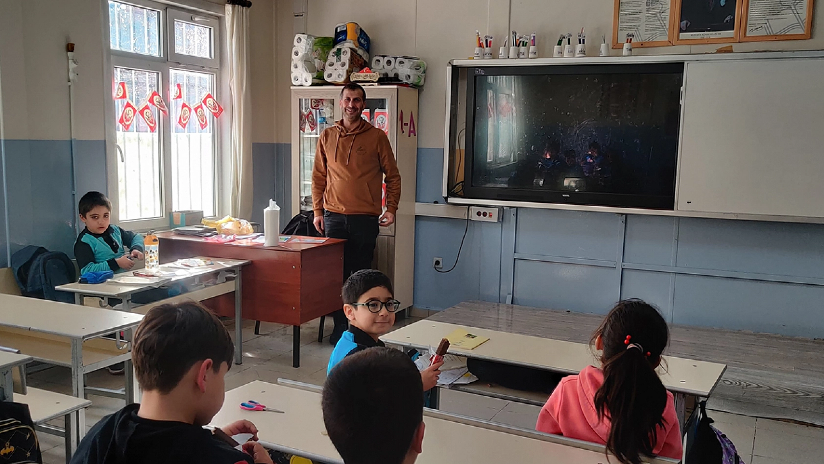 Elazığ'da Şehit Bayram Nurgül Aladağ İlkokulu'nda Örnek Proje