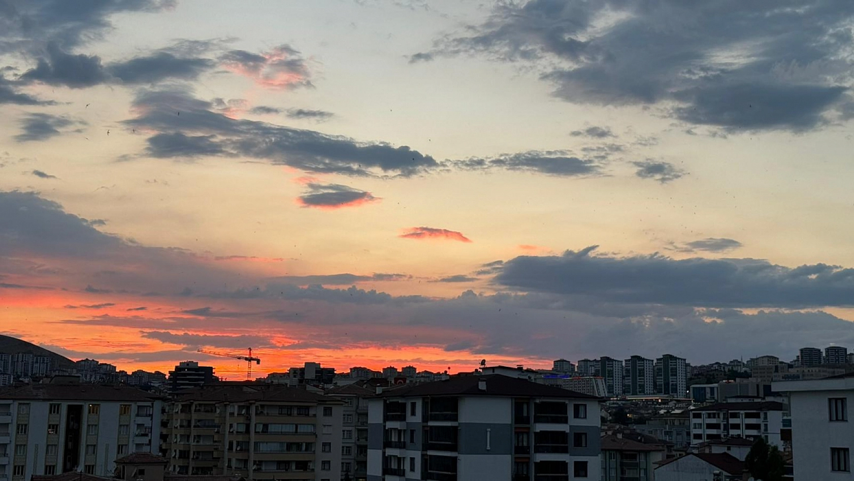 Elazığ'da Muhteşem Gün Batımı!