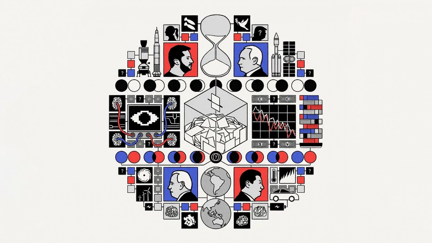 Dünyaca Ünlü Derginin Kapağı Gündem Oldu! Nükleer Savaş için Korkutan Senaryo ve Kum Saati Detayı...