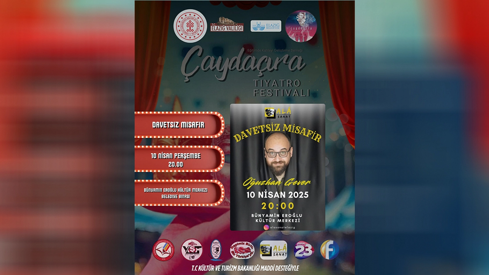 8-12 Nisan 2025 tarihleri arasında Elazığ'da herkes orada olacak