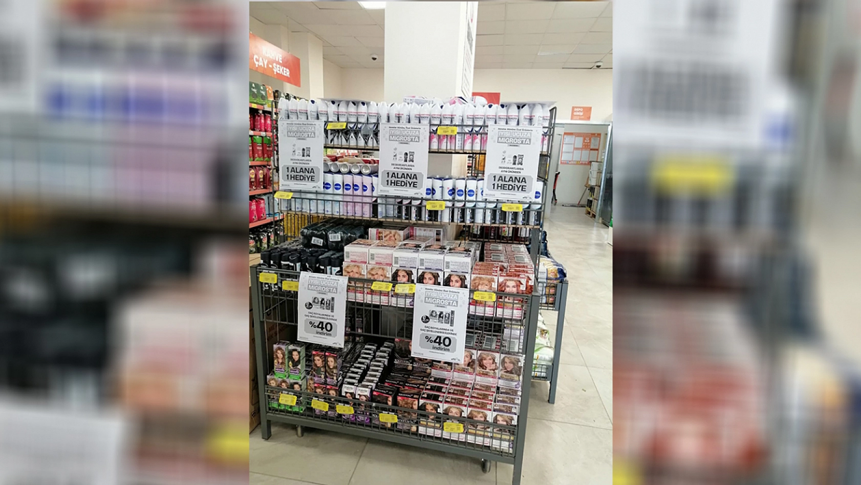 Elazığ'ın marketinden anneler günü ve bahar temizliği indirimleri