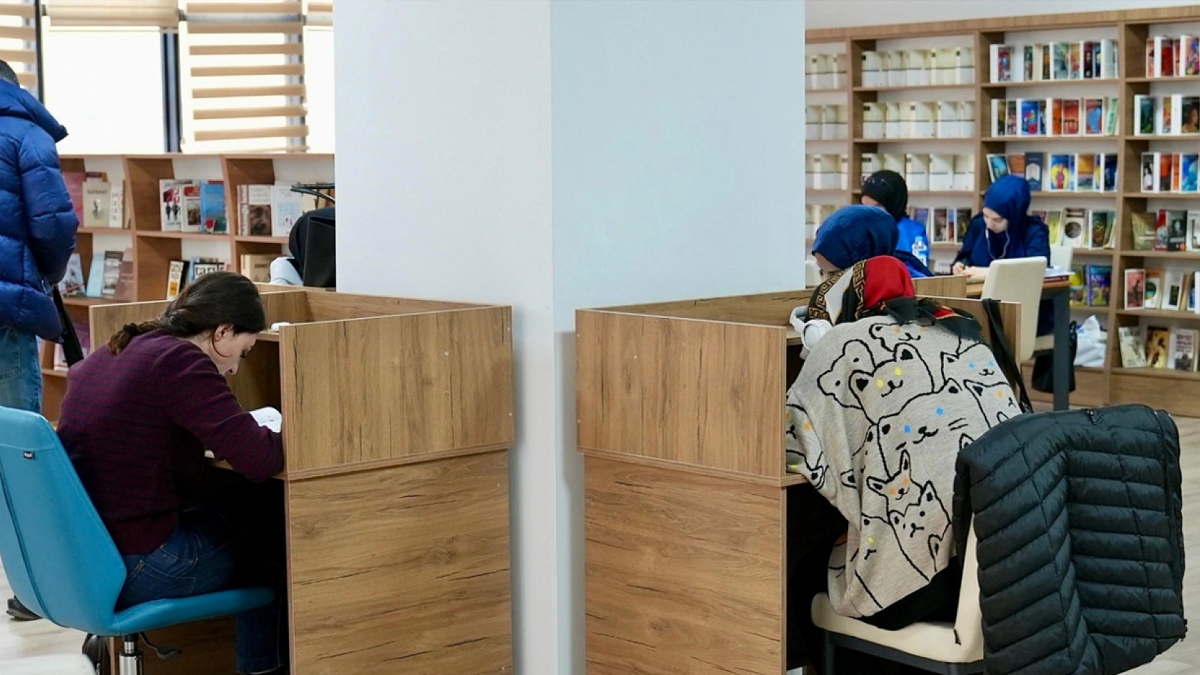 Elazığ Belediyesi bünyesinde hizmet veren kütüphaneler yoğun ilgi görüyor