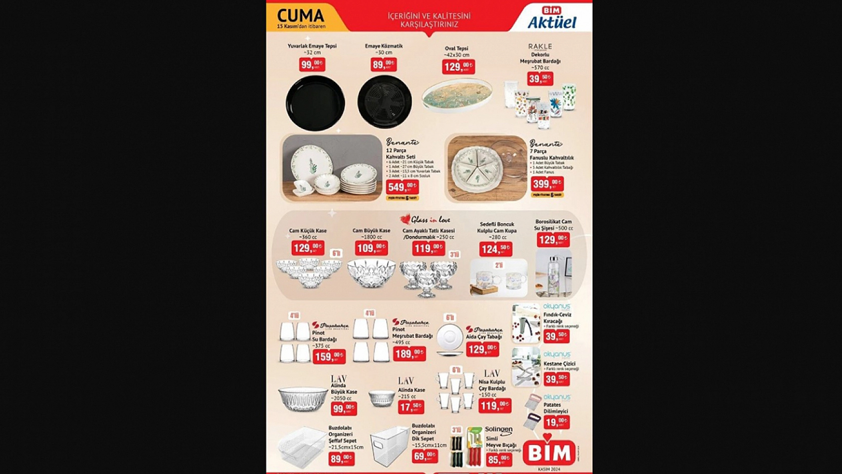 Elazığ'da uzun kuyruklar oluşturacak BİM aktüel indirimleri