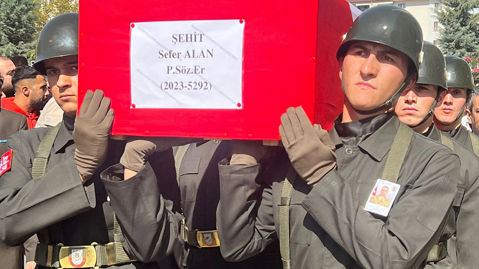 Elazığlı Şehidimiz son yolculuğuna uğurlandı