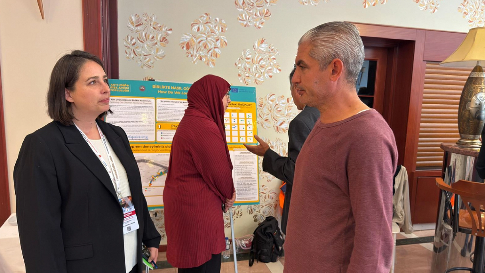 Ödüllü 'Antiquake' projesi Elazığ'da vatandaşlarla buluştu