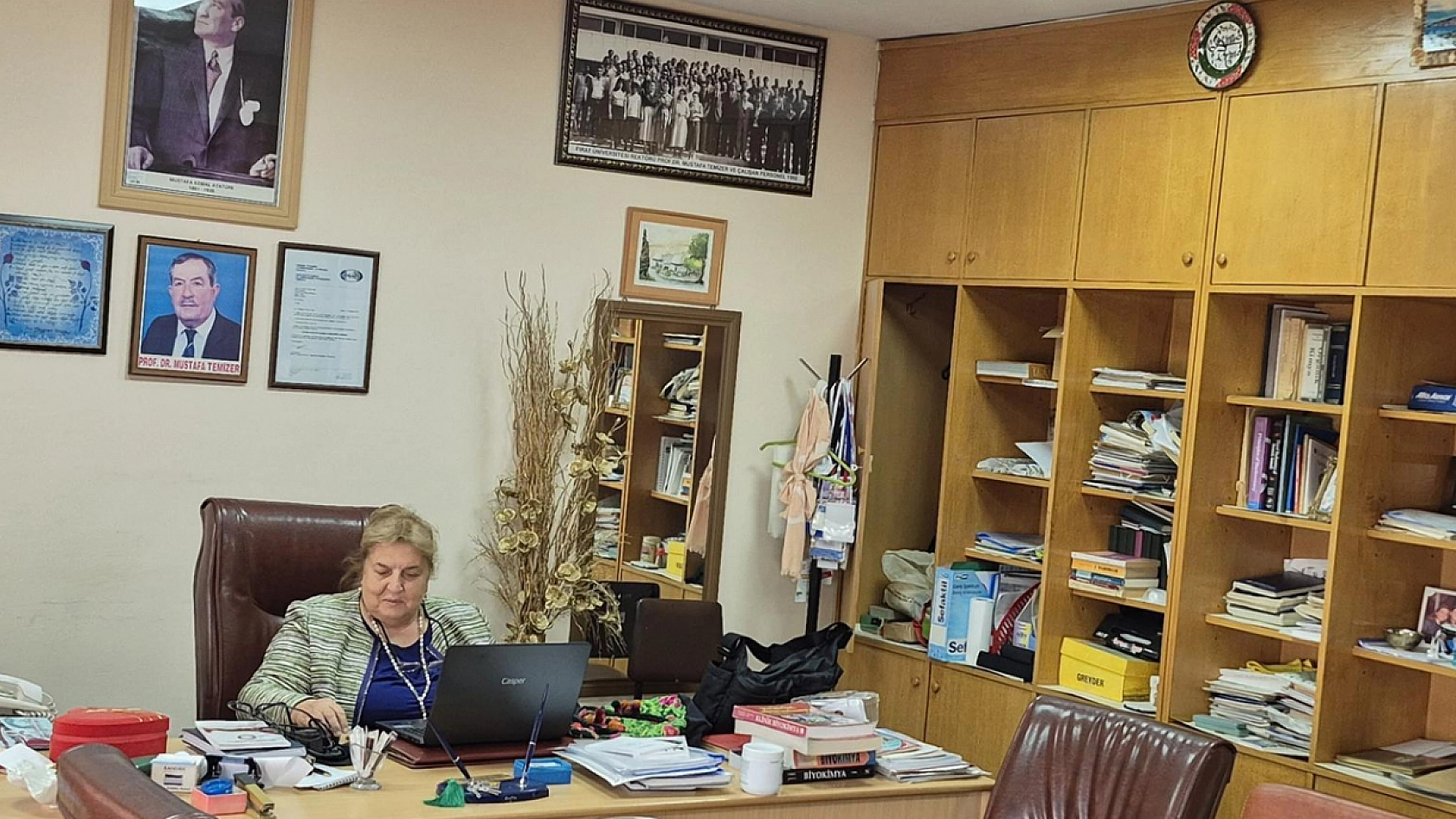 PROF. DR. Sema Temizer Ozan 2025-2026 Yılı Akademik Açılış Töreni ve Cumhuriyetin 50.yıl yürüyüşü ve 50. yıl anıtı açılışına katıldı