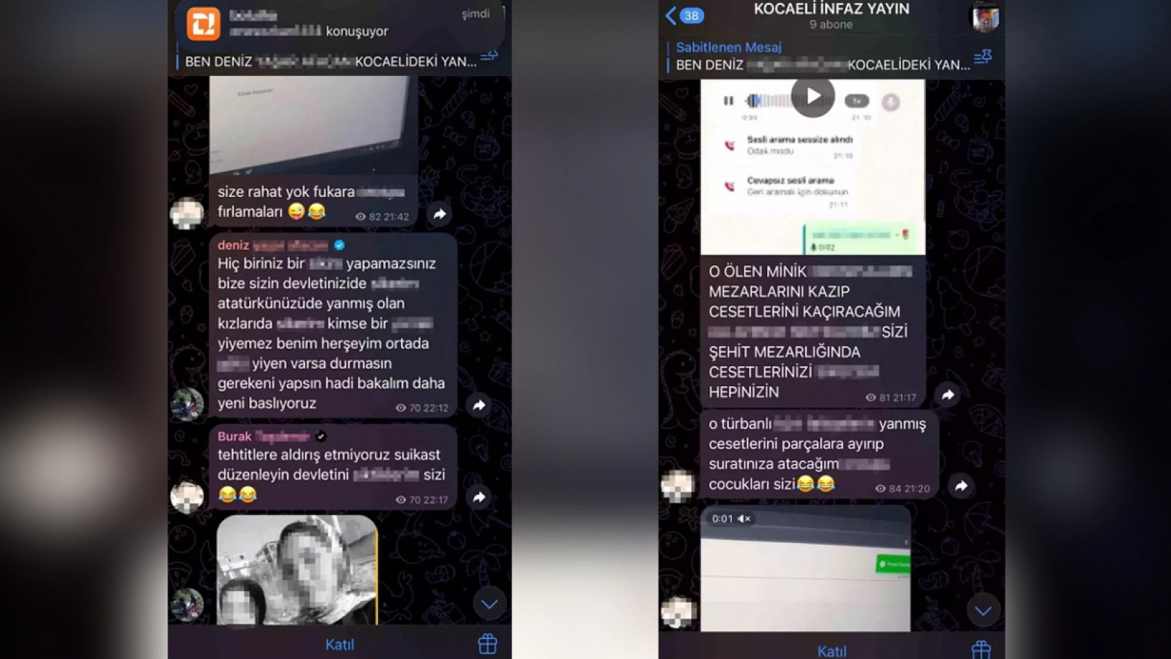 Kocaeli'de tesis yangını sonrası hakaret paylaşımları tepki topladı