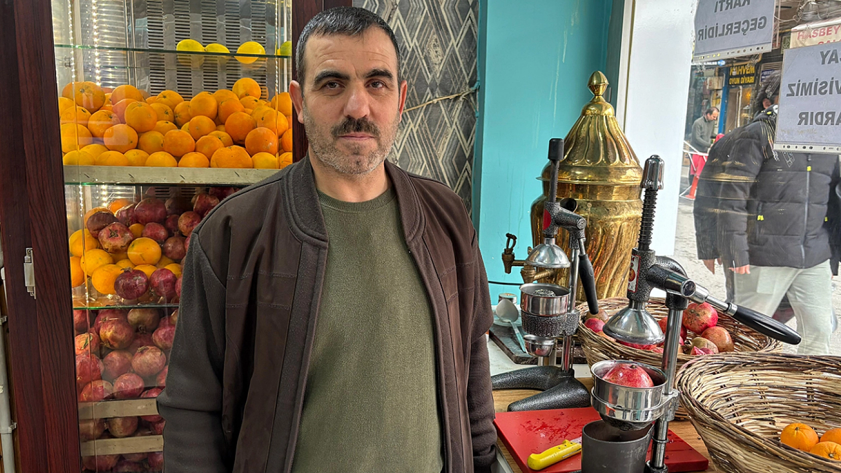 Elazığ'da kışın vazgeçilmezi Salepe yoğun ilgi