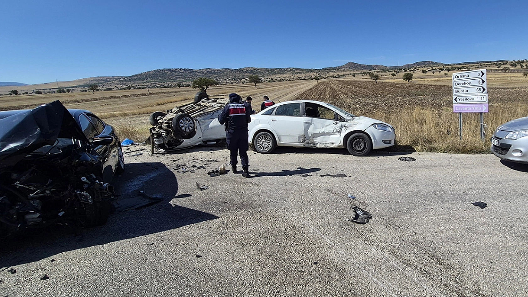 Katliam gibi kaza: 1 kişi hayatını kaybetti, 7 kişi yaralandı