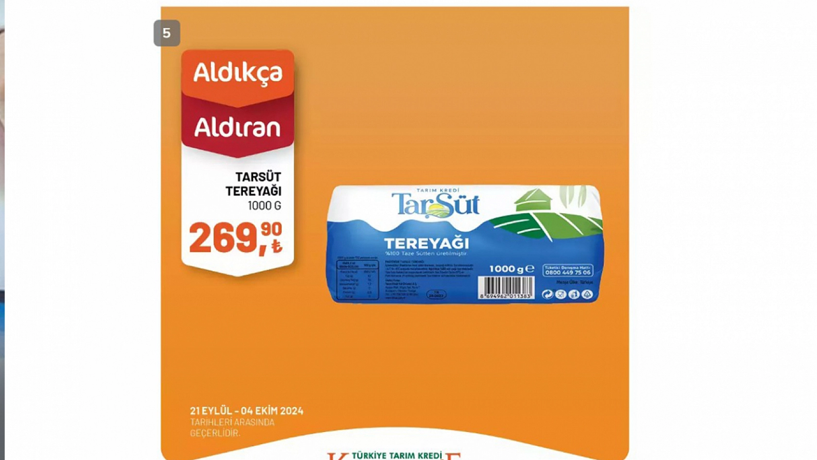 Tarım Kredi en dip fiyatları açıkladı! 3 günlük dev indirim başladı