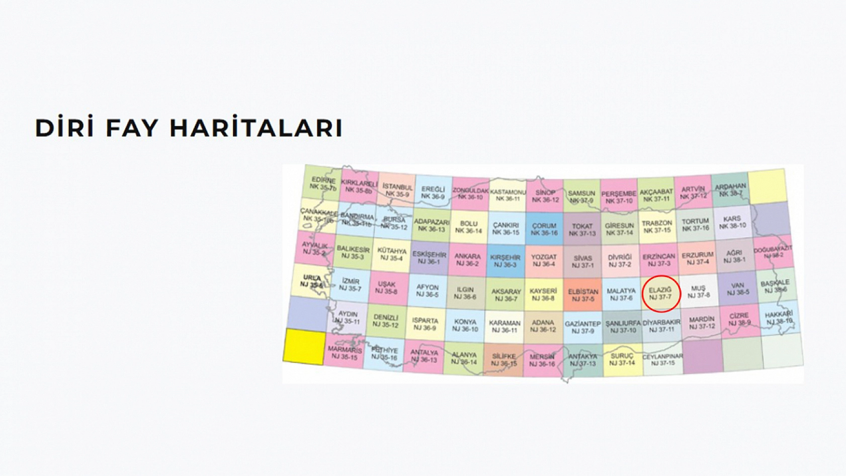 Elazığ fay haritası güncellendi, Elazığ'da deprem riski yüksek olan ilçeler hangileri?