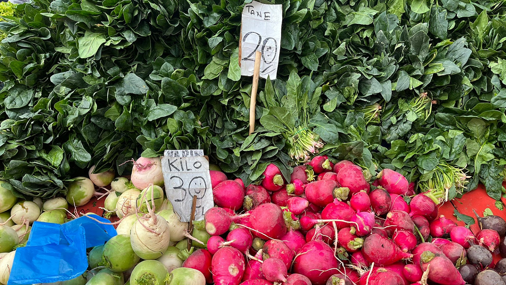 Elazığ pazarlarına vuran soğuk mu, ekonomi mi?