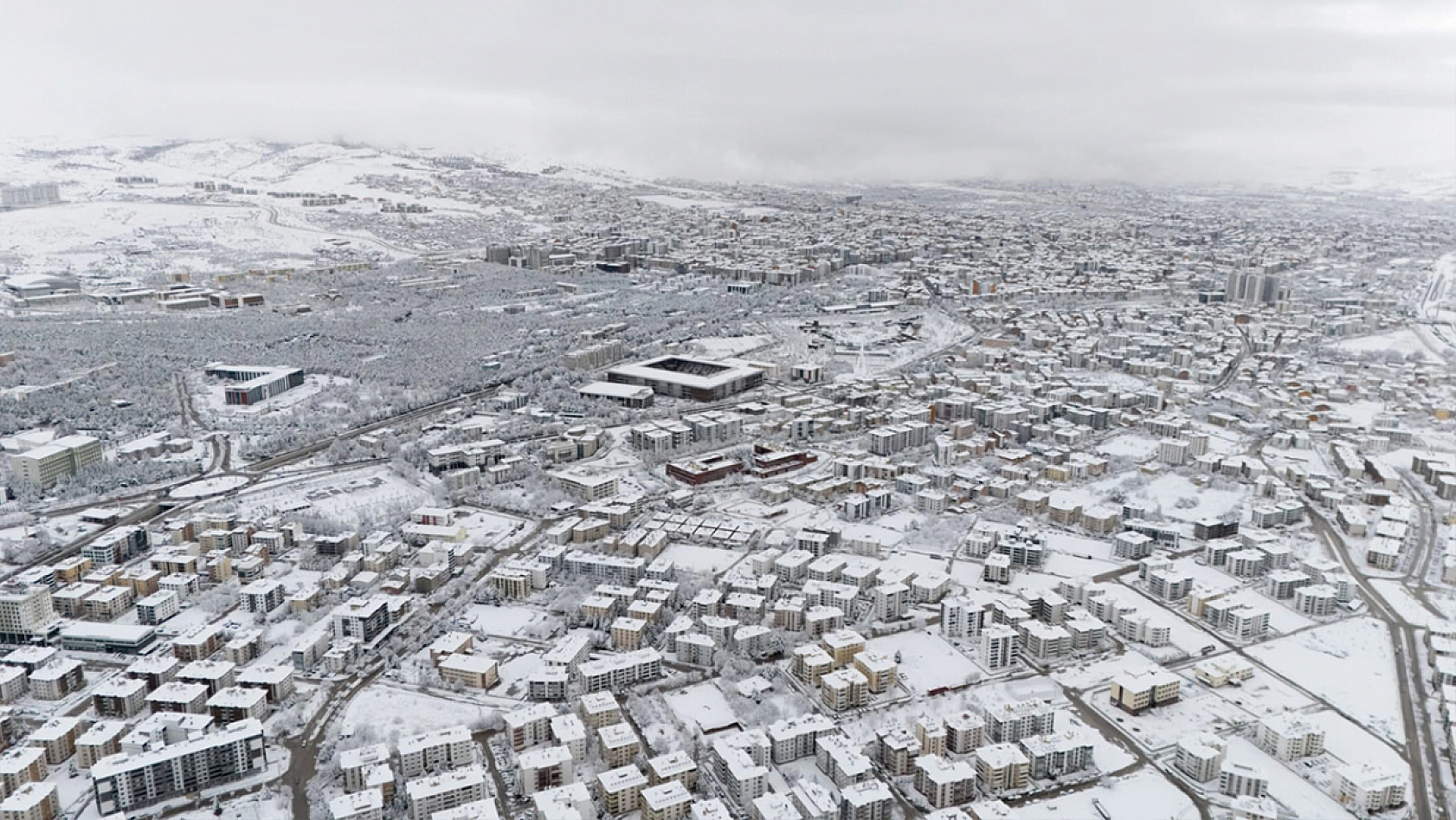 Elazığ güne kartpostallık görüntülerle uyandı
