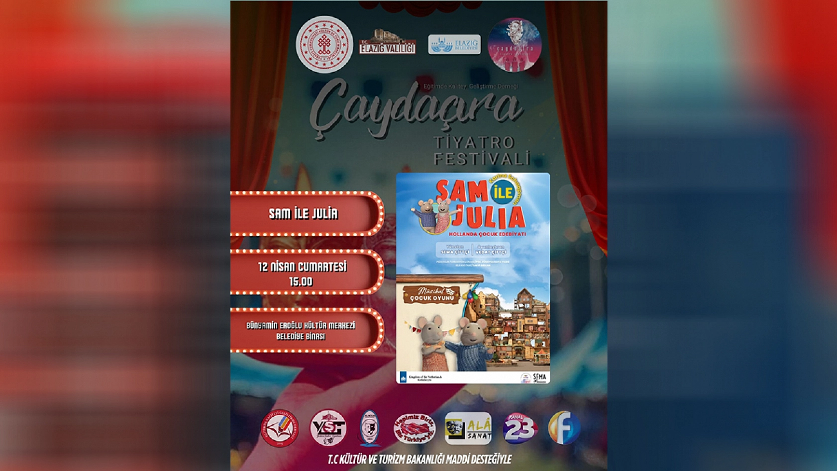 8-12 Nisan 2025 tarihleri arasında Elazığ'da herkes orada olacak