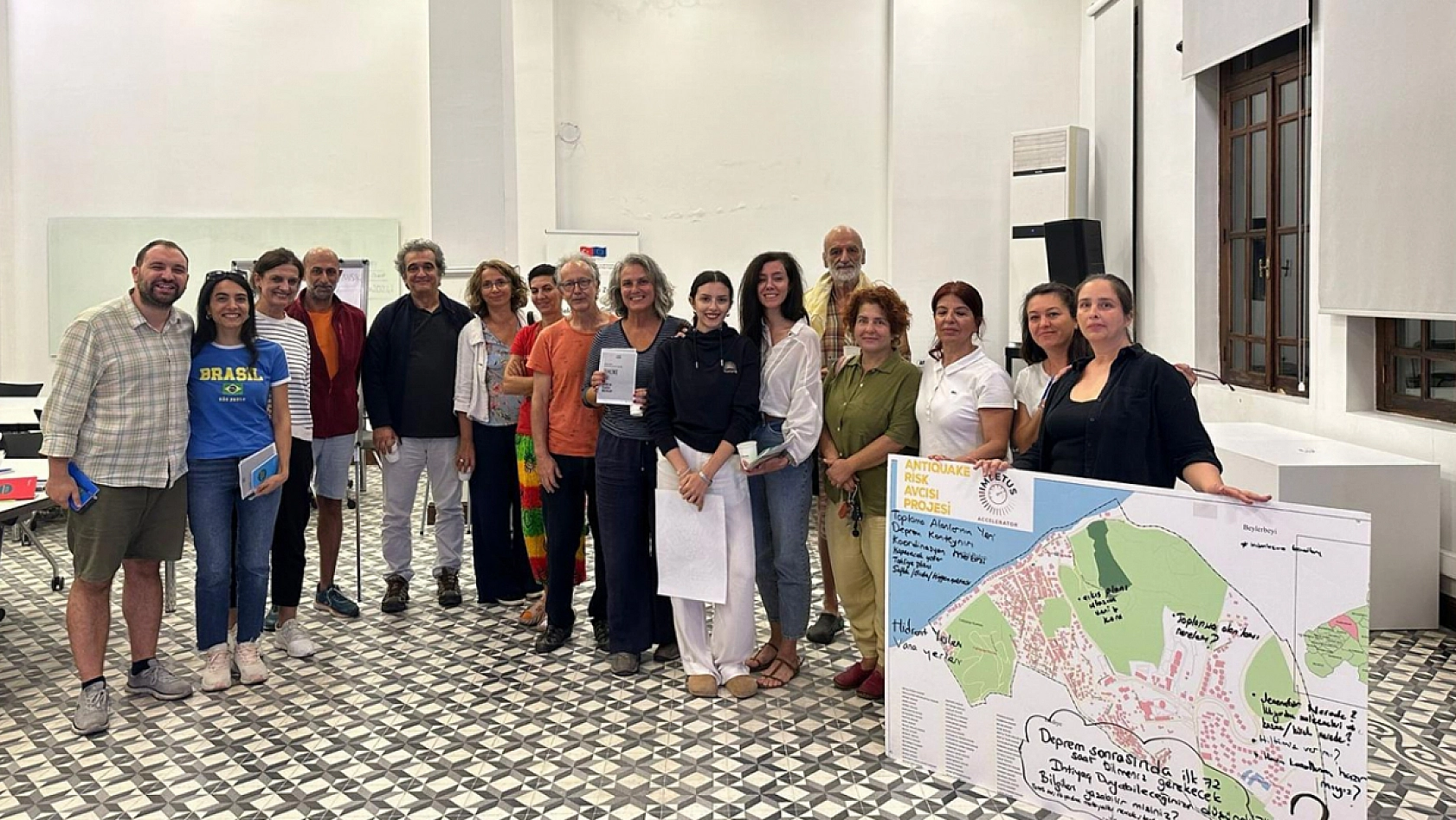 Ödüllü 'Antiquake' projesi Elazığ'da vatandaşlarla buluştu